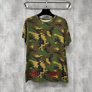 🚩steal authentic Off-White Camouflage Men's T-Shirt